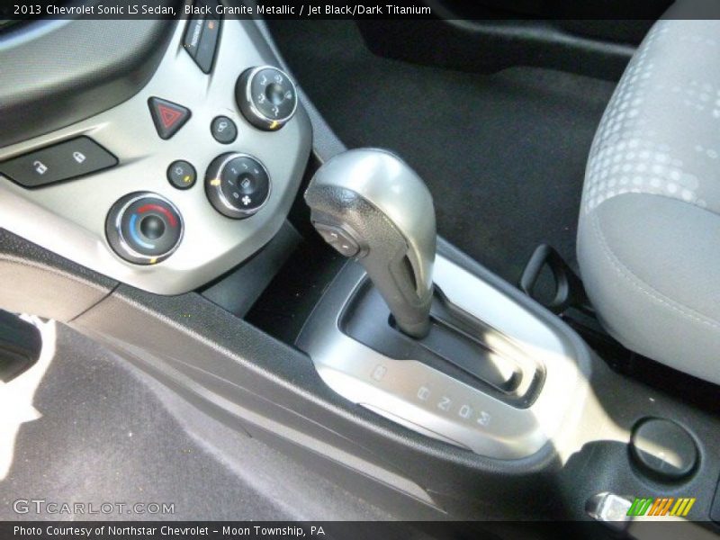 Black Granite Metallic / Jet Black/Dark Titanium 2013 Chevrolet Sonic LS Sedan