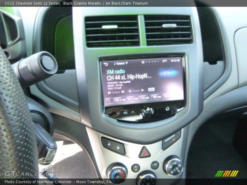 Black Granite Metallic / Jet Black/Dark Titanium 2013 Chevrolet Sonic LS Sedan