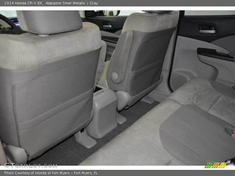 Alabaster Silver Metallic / Gray 2014 Honda CR-V EX