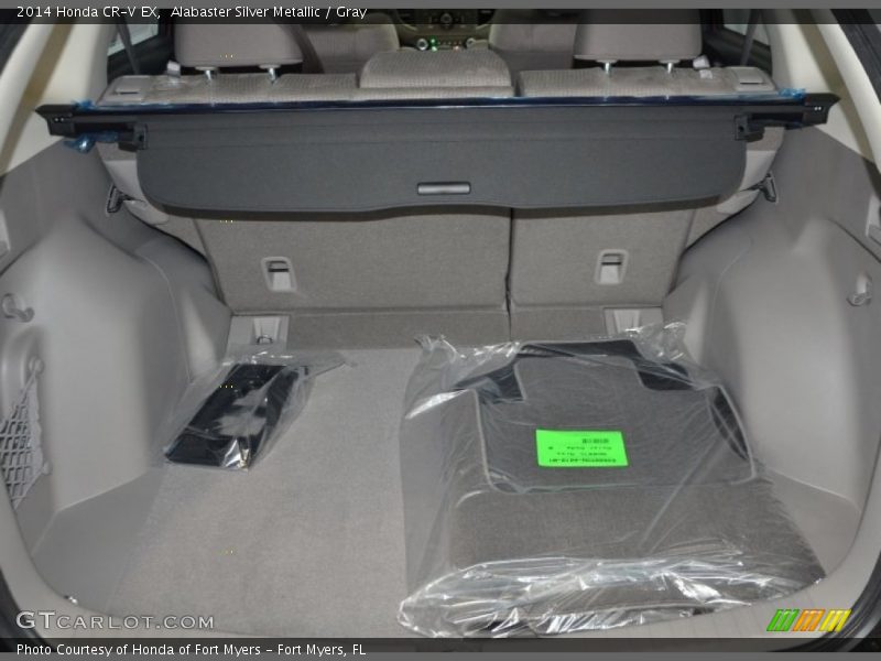 Alabaster Silver Metallic / Gray 2014 Honda CR-V EX