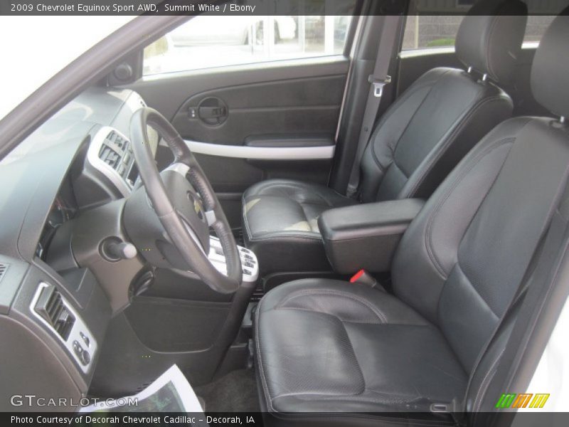 Summit White / Ebony 2009 Chevrolet Equinox Sport AWD