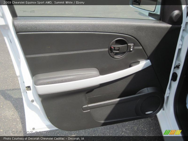 Summit White / Ebony 2009 Chevrolet Equinox Sport AWD