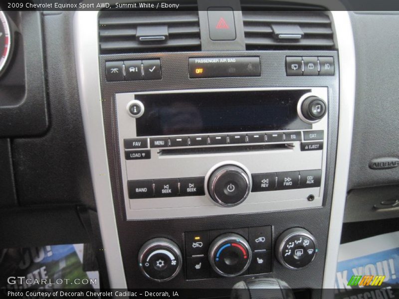 Summit White / Ebony 2009 Chevrolet Equinox Sport AWD