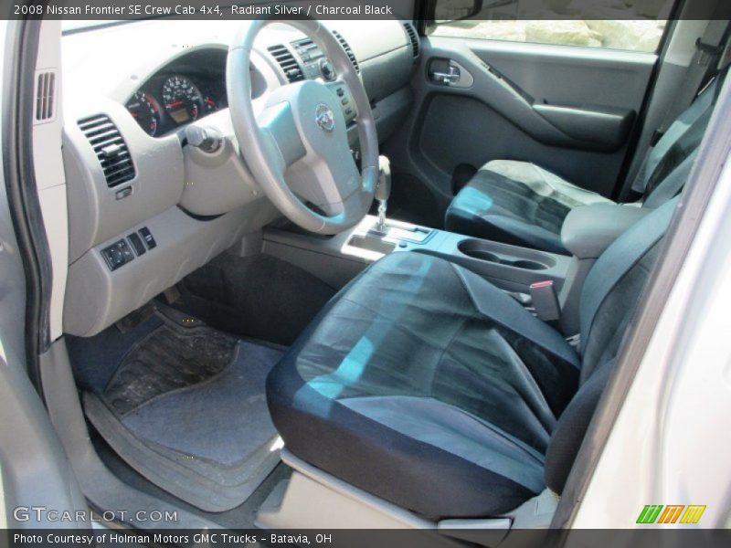 Radiant Silver / Charcoal Black 2008 Nissan Frontier SE Crew Cab 4x4