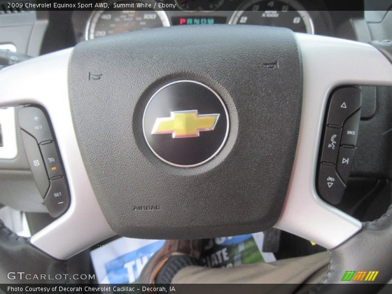 Summit White / Ebony 2009 Chevrolet Equinox Sport AWD