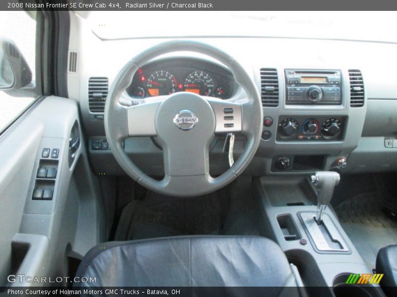 Radiant Silver / Charcoal Black 2008 Nissan Frontier SE Crew Cab 4x4