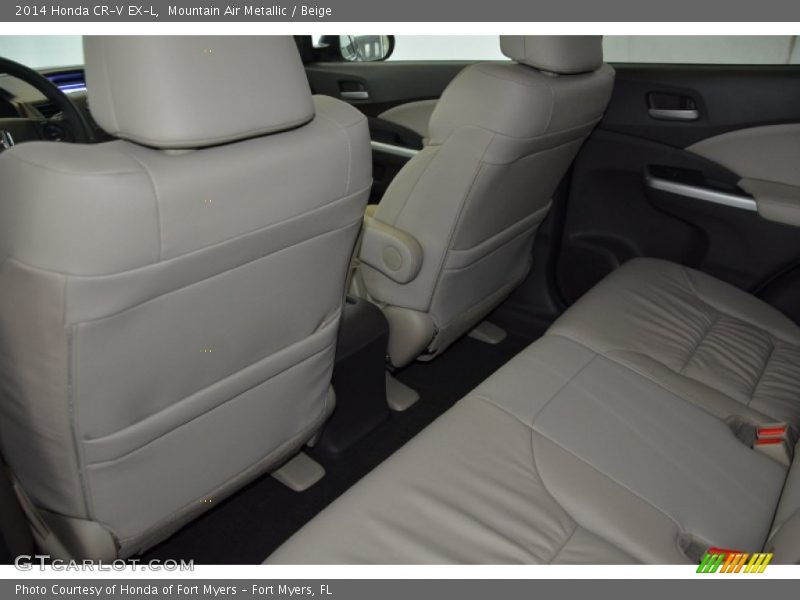 Mountain Air Metallic / Beige 2014 Honda CR-V EX-L