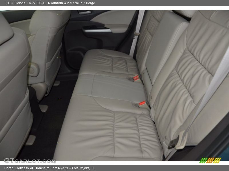 Mountain Air Metallic / Beige 2014 Honda CR-V EX-L