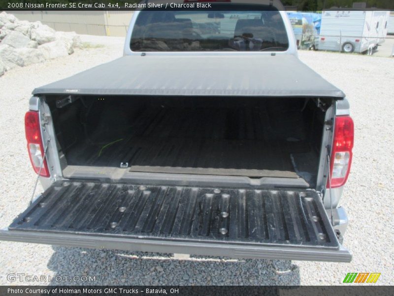 Radiant Silver / Charcoal Black 2008 Nissan Frontier SE Crew Cab 4x4