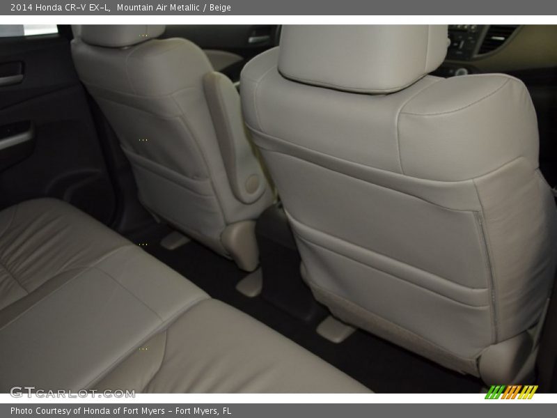Mountain Air Metallic / Beige 2014 Honda CR-V EX-L