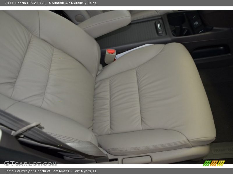 Mountain Air Metallic / Beige 2014 Honda CR-V EX-L