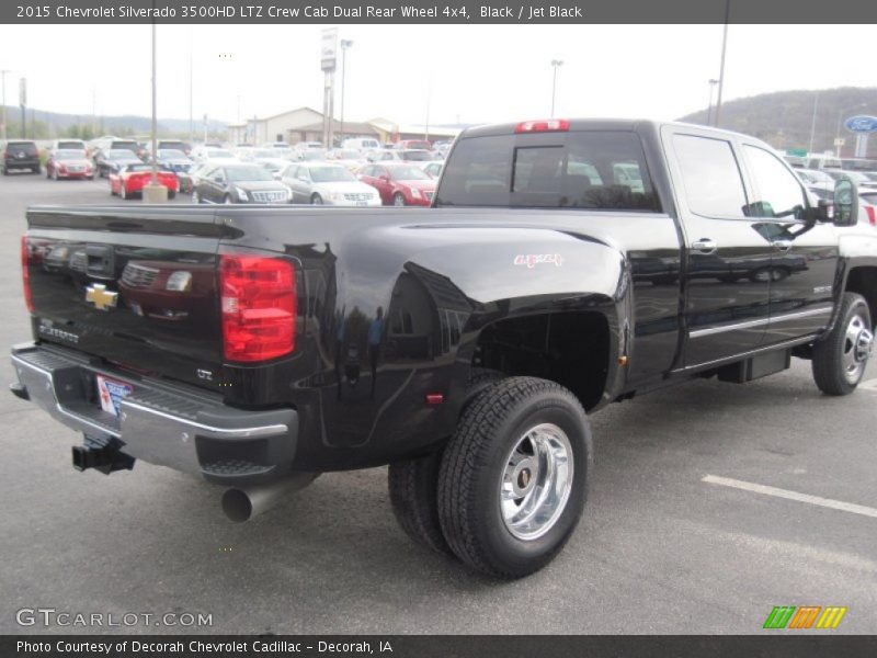 Black / Jet Black 2015 Chevrolet Silverado 3500HD LTZ Crew Cab Dual Rear Wheel 4x4