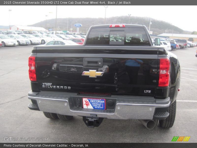 Black / Jet Black 2015 Chevrolet Silverado 3500HD LTZ Crew Cab Dual Rear Wheel 4x4