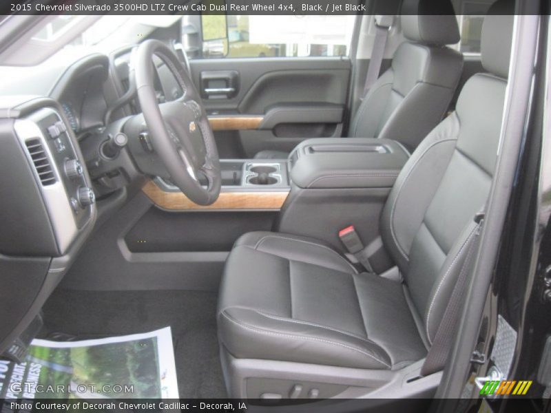 Front Seat of 2015 Silverado 3500HD LTZ Crew Cab Dual Rear Wheel 4x4
