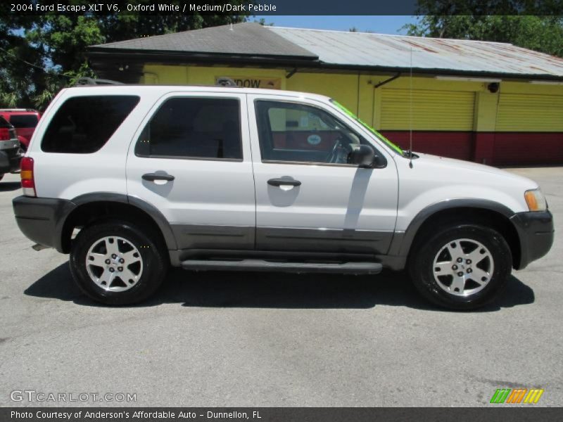 Oxford White / Medium/Dark Pebble 2004 Ford Escape XLT V6