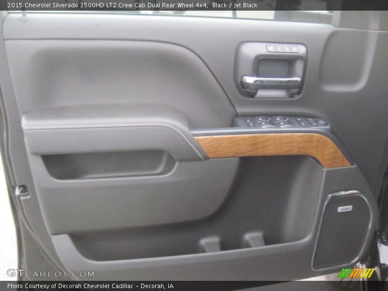 Black / Jet Black 2015 Chevrolet Silverado 3500HD LTZ Crew Cab Dual Rear Wheel 4x4