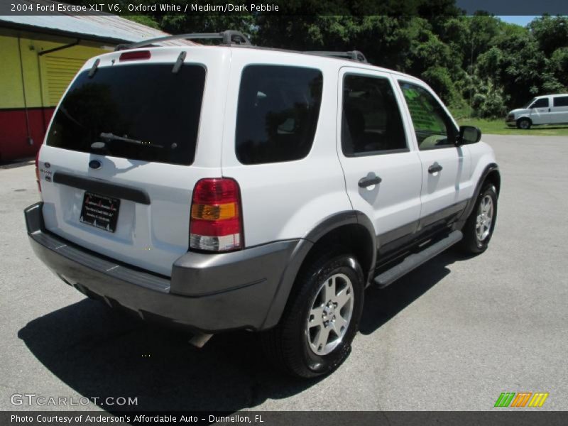 Oxford White / Medium/Dark Pebble 2004 Ford Escape XLT V6