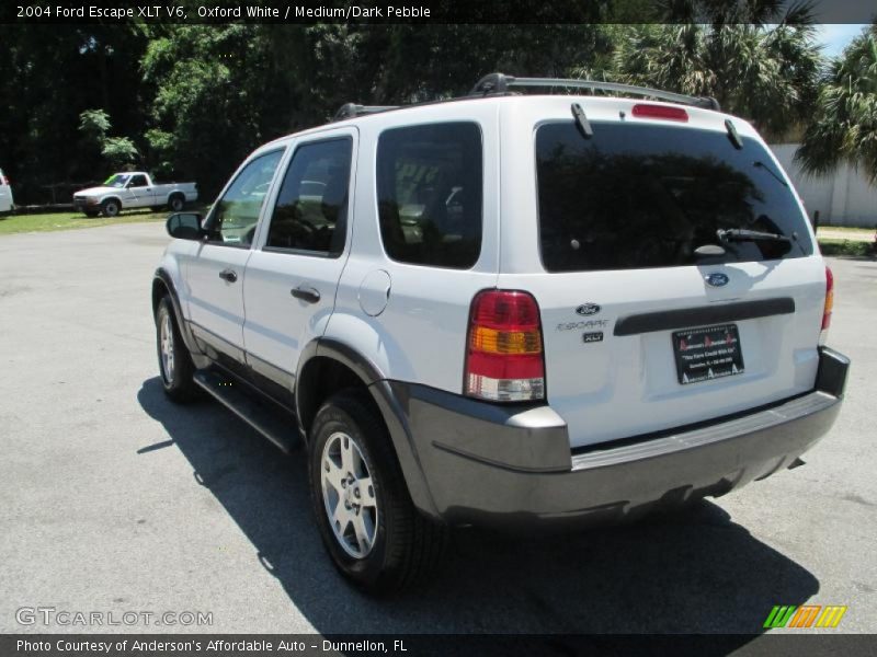 Oxford White / Medium/Dark Pebble 2004 Ford Escape XLT V6