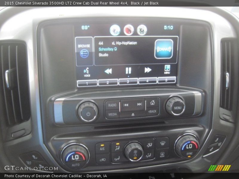 Black / Jet Black 2015 Chevrolet Silverado 3500HD LTZ Crew Cab Dual Rear Wheel 4x4