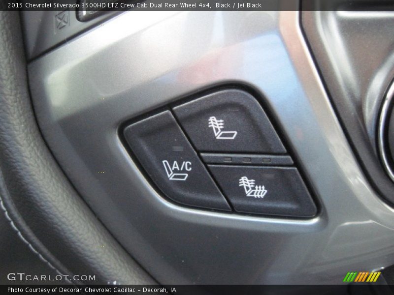 Black / Jet Black 2015 Chevrolet Silverado 3500HD LTZ Crew Cab Dual Rear Wheel 4x4