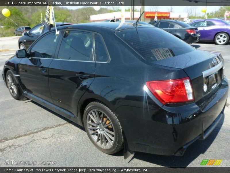 Obsidian Black Pearl / Carbon Black 2011 Subaru Impreza WRX Sedan