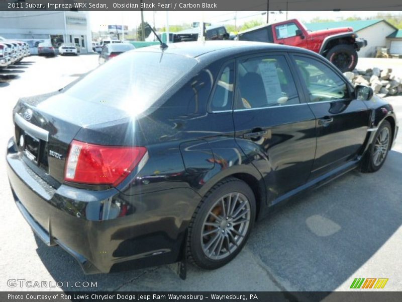 Obsidian Black Pearl / Carbon Black 2011 Subaru Impreza WRX Sedan