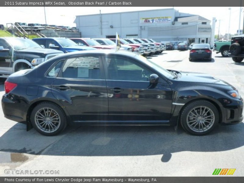 Obsidian Black Pearl / Carbon Black 2011 Subaru Impreza WRX Sedan