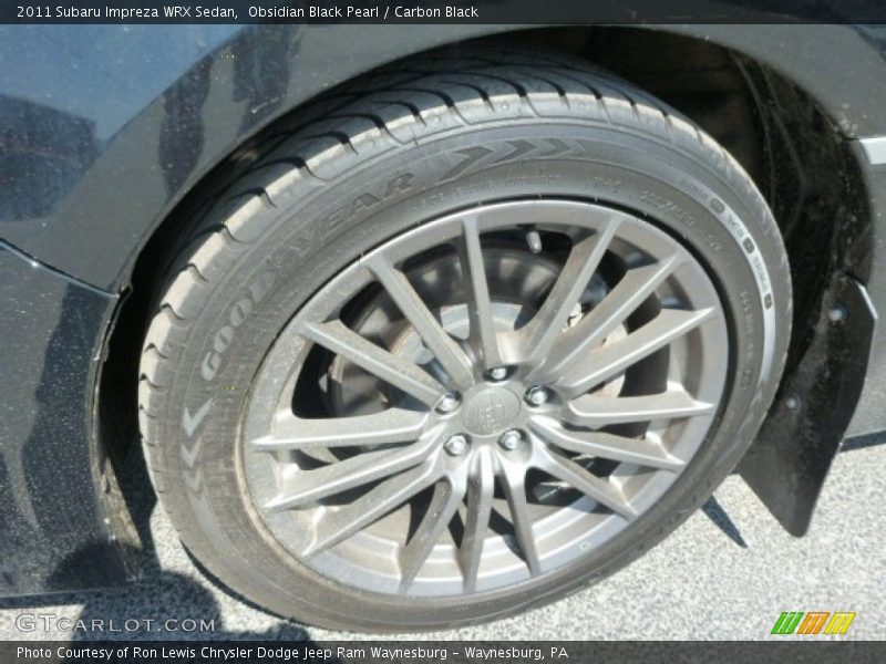 Obsidian Black Pearl / Carbon Black 2011 Subaru Impreza WRX Sedan