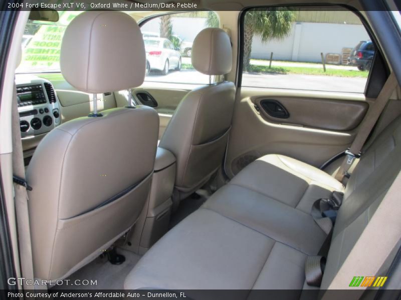 Oxford White / Medium/Dark Pebble 2004 Ford Escape XLT V6