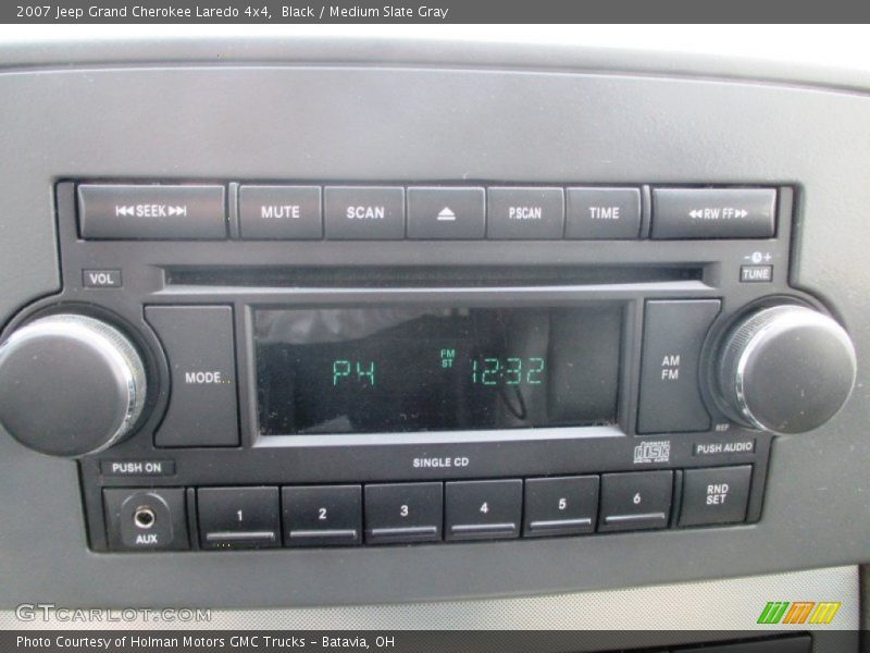 Black / Medium Slate Gray 2007 Jeep Grand Cherokee Laredo 4x4