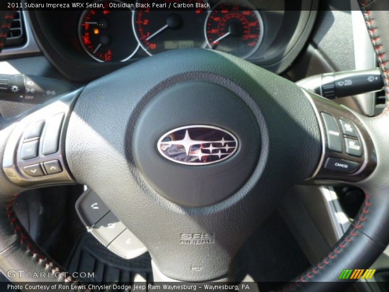 Obsidian Black Pearl / Carbon Black 2011 Subaru Impreza WRX Sedan