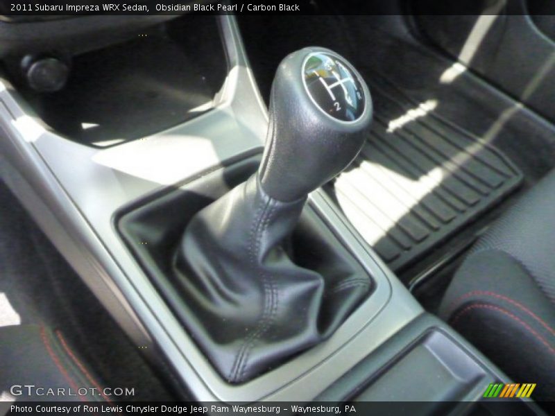 Obsidian Black Pearl / Carbon Black 2011 Subaru Impreza WRX Sedan