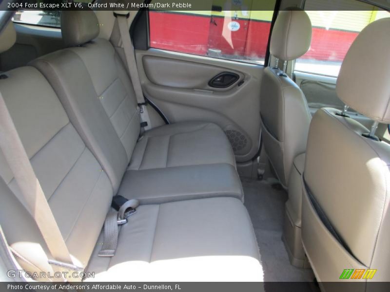 Oxford White / Medium/Dark Pebble 2004 Ford Escape XLT V6