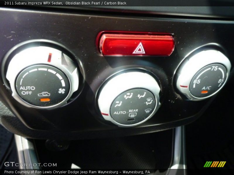 Obsidian Black Pearl / Carbon Black 2011 Subaru Impreza WRX Sedan