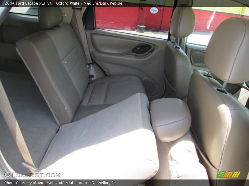 Oxford White / Medium/Dark Pebble 2004 Ford Escape XLT V6