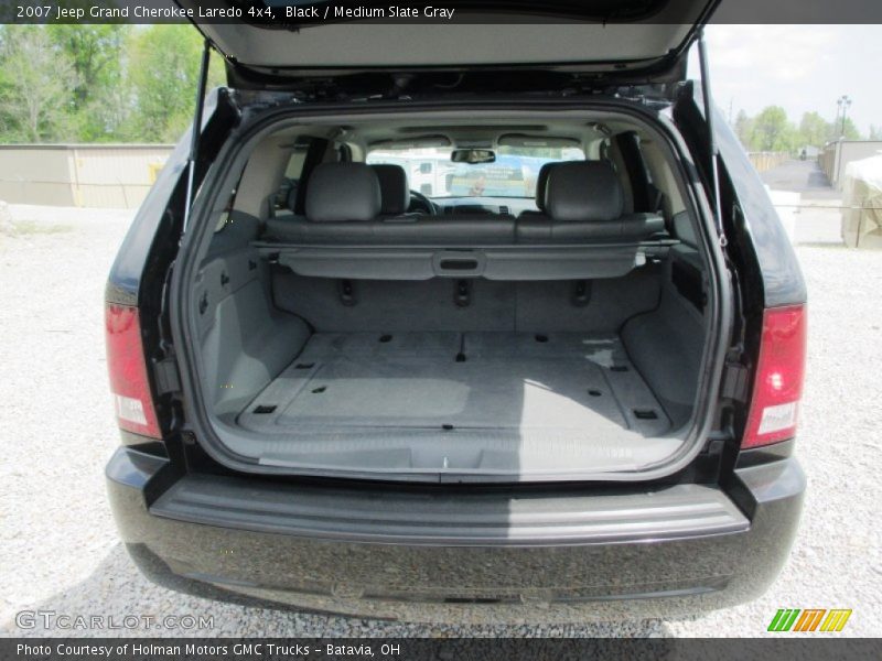 Black / Medium Slate Gray 2007 Jeep Grand Cherokee Laredo 4x4