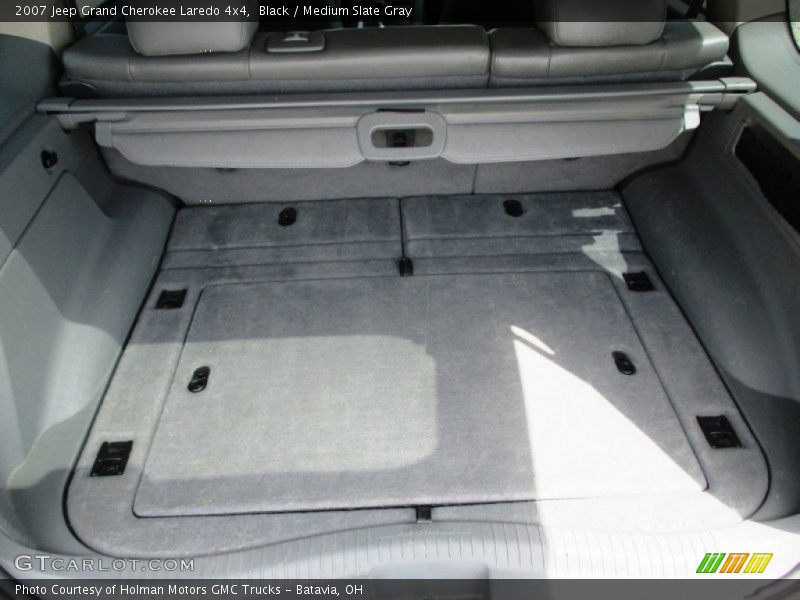 Black / Medium Slate Gray 2007 Jeep Grand Cherokee Laredo 4x4