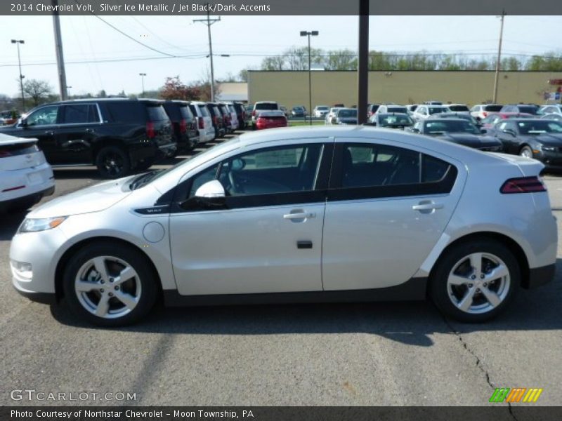 Silver Ice Metallic / Jet Black/Dark Accents 2014 Chevrolet Volt