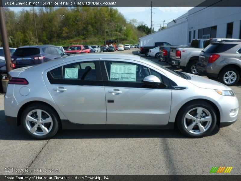 Silver Ice Metallic / Jet Black/Dark Accents 2014 Chevrolet Volt