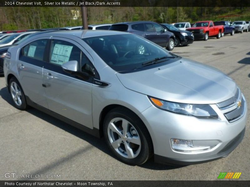 Silver Ice Metallic / Jet Black/Dark Accents 2014 Chevrolet Volt