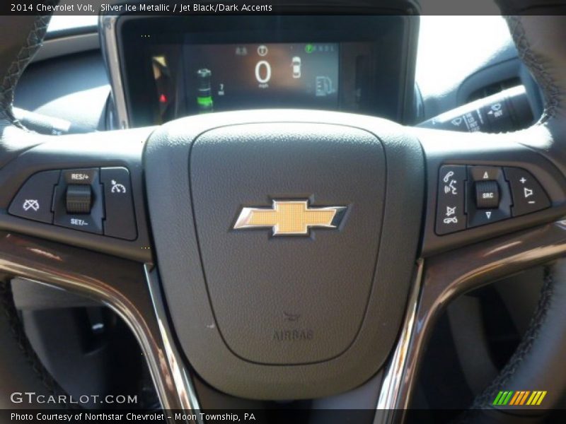 Silver Ice Metallic / Jet Black/Dark Accents 2014 Chevrolet Volt