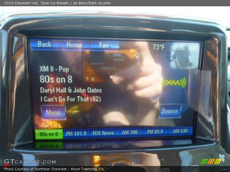 Silver Ice Metallic / Jet Black/Dark Accents 2014 Chevrolet Volt