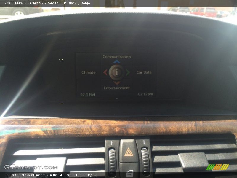 Jet Black / Beige 2005 BMW 5 Series 525i Sedan