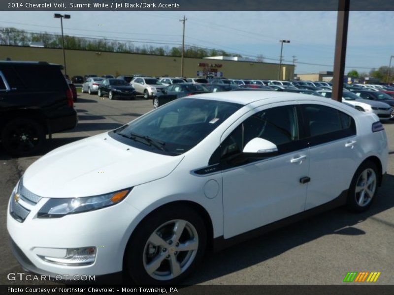 Summit White / Jet Black/Dark Accents 2014 Chevrolet Volt