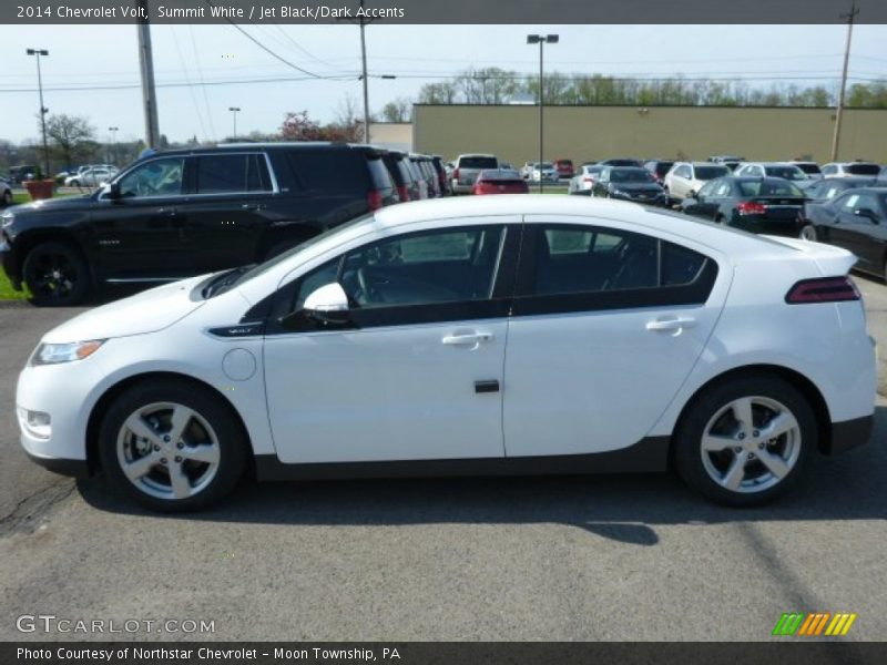 Summit White / Jet Black/Dark Accents 2014 Chevrolet Volt