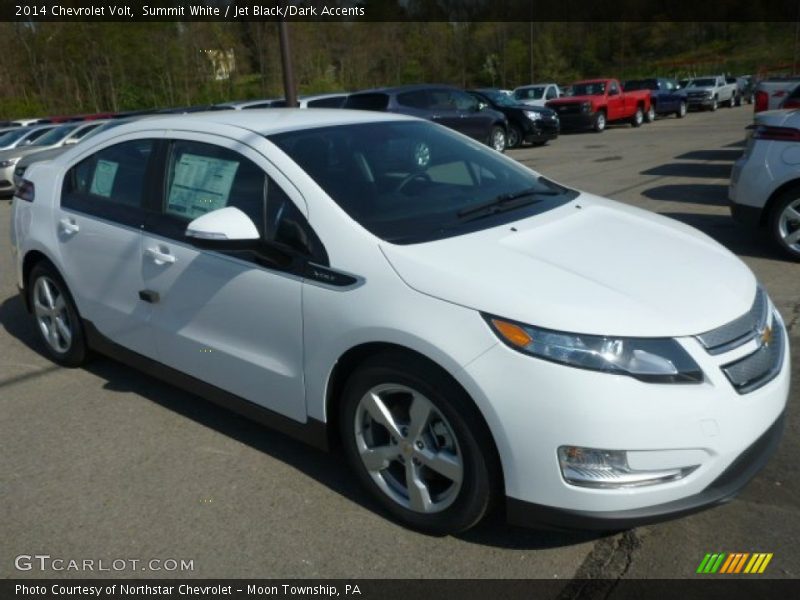 Summit White / Jet Black/Dark Accents 2014 Chevrolet Volt