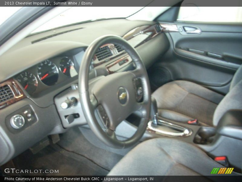 Summit White / Ebony 2013 Chevrolet Impala LT