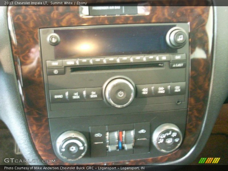 Summit White / Ebony 2013 Chevrolet Impala LT