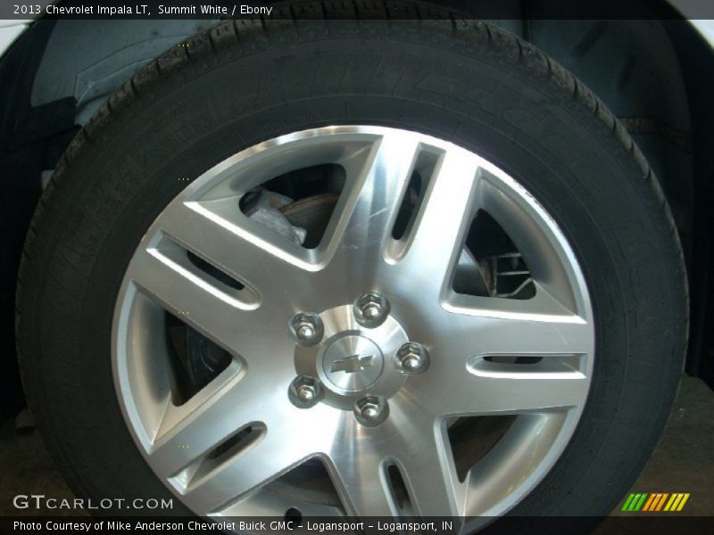 Summit White / Ebony 2013 Chevrolet Impala LT