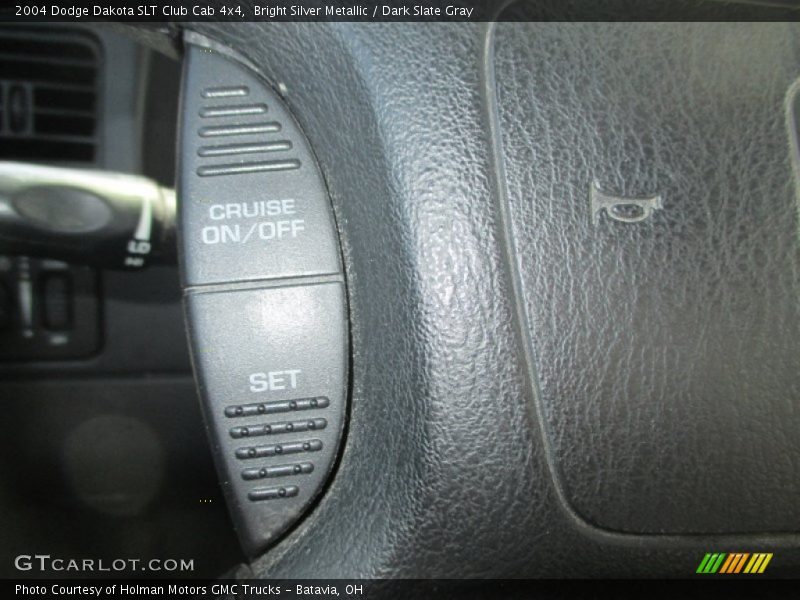 Bright Silver Metallic / Dark Slate Gray 2004 Dodge Dakota SLT Club Cab 4x4